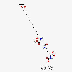 Fmoc-Lys[γ-Glu(OtBu)-C₁₈-OtBu]-OH